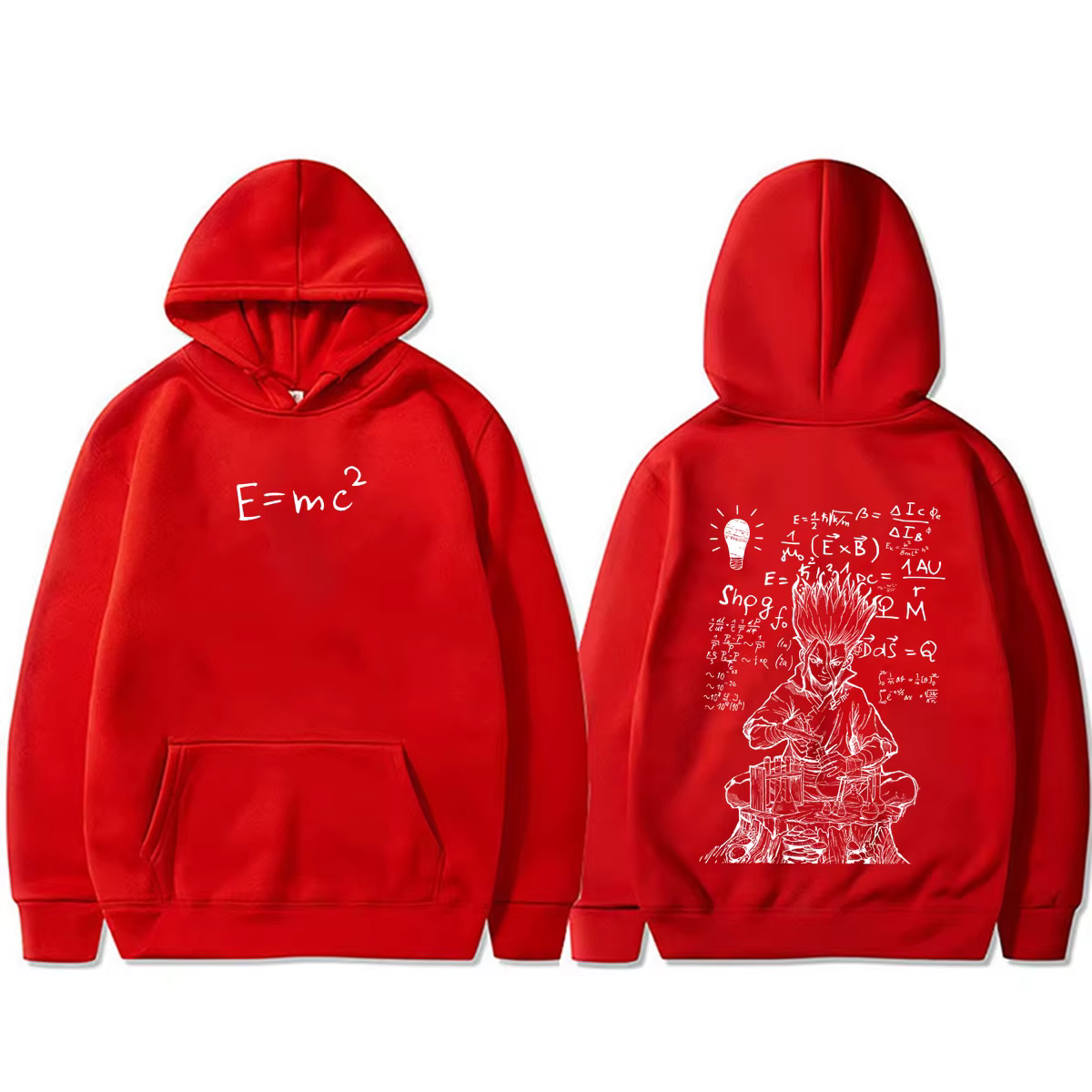 Sweat à capuche Anime Dr. Stone Manga Senku Ishigami, sweat-shirt graphique pour hommes et femmes, s