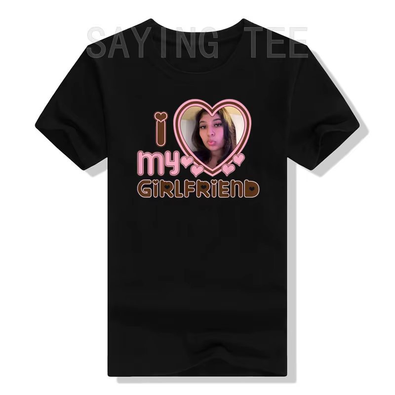 Hommes j'aime ma petite amie chemise pour vous T-Shirt petits amis T-Shirt haut cadeaux BF tenue per