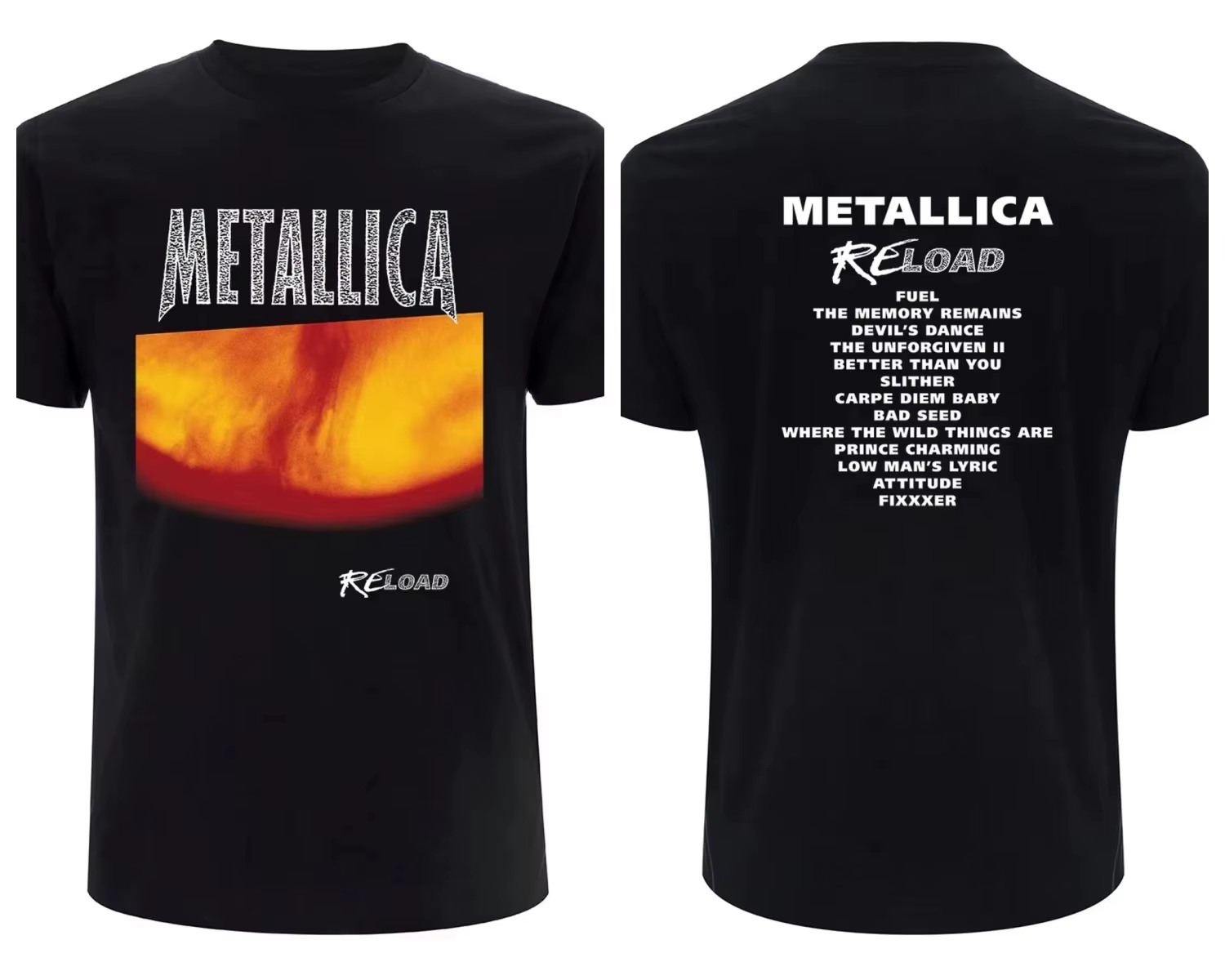T-shirt vintage Metallica pour hommes et femmes, vêtements d'été en coton, gothique, de haute qualit