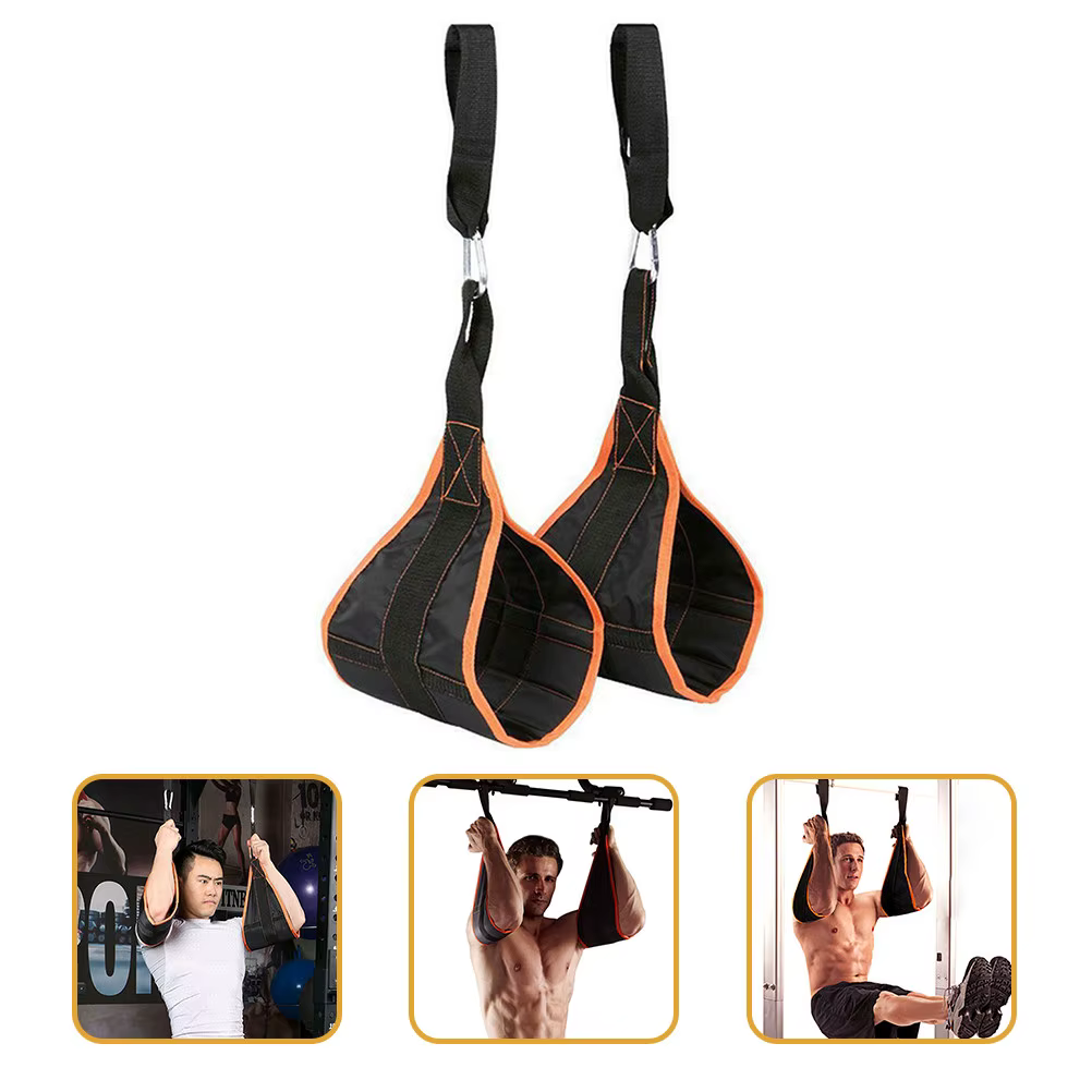 1 Ensemble de Sangles Abdominales Robustes pour Barre de Traction, Sangle Abdominale Suspendue Premi