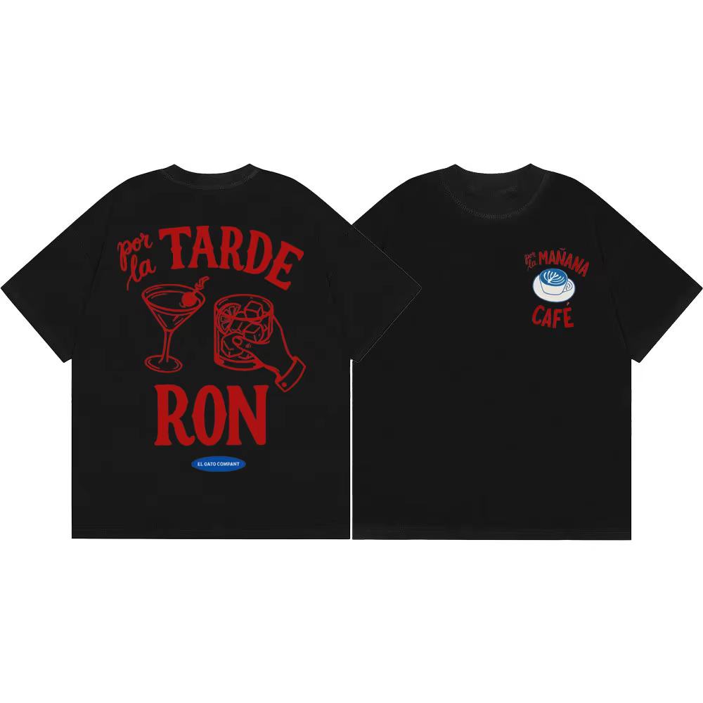 T-shirt Rapper Bad Bunny pour hommes et femmes, vêtements à la mode Hip Hop, T-shirts d'été en coton