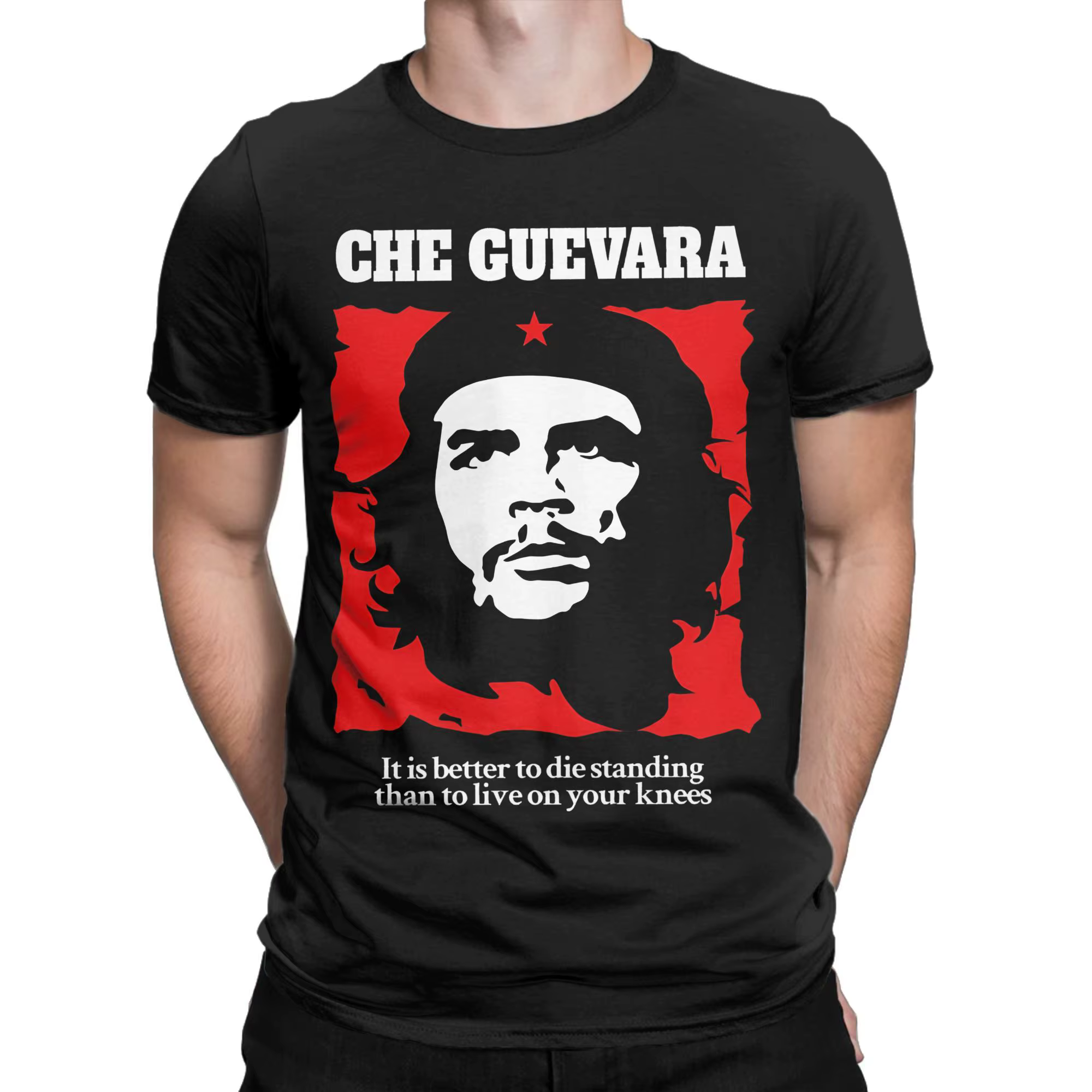 Hommes Ernesto Che Guevara Cuba t-shirt guerrilla cubaine coton vêtements génial à manches courtes c