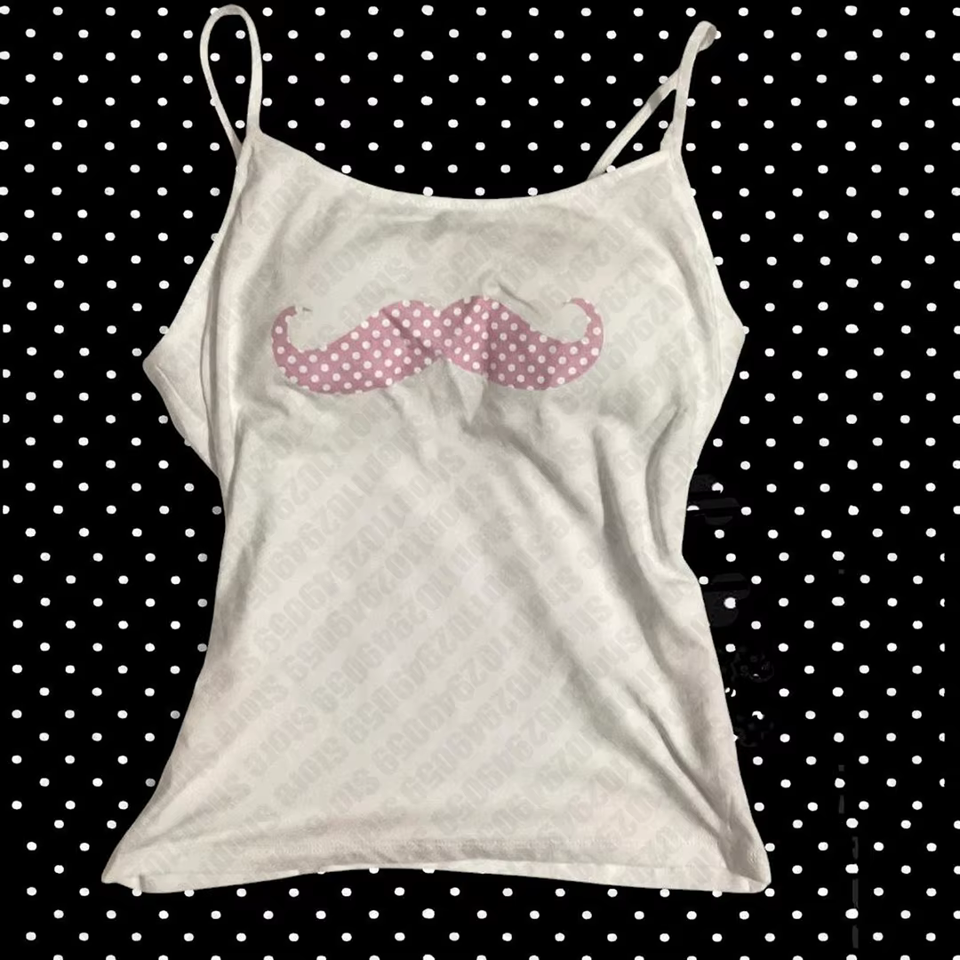 Hauts Kawaii Y2K, Vêtements Vintage Gothiques des Années 90, Débardeurs et Camisoles pour Femmes, St