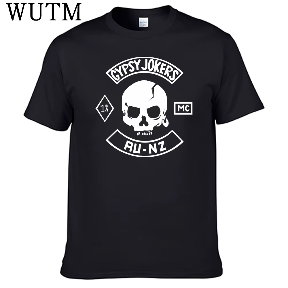 T-shirt Gypsy Jokers MC 100% coton pour hommes