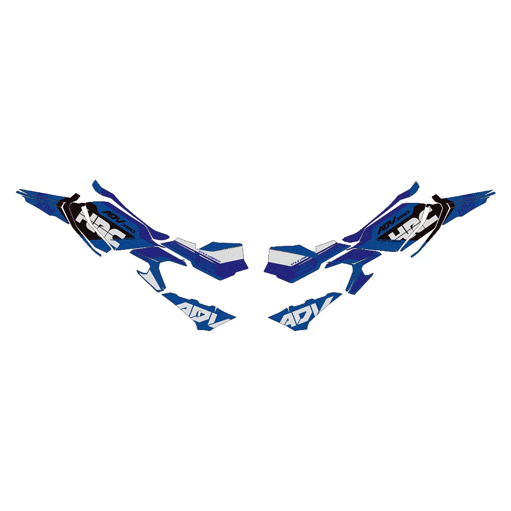 Kit graphique de Protection de carénage de moto, accessoires ADV350 2025, Kit d'autocollants pour AD