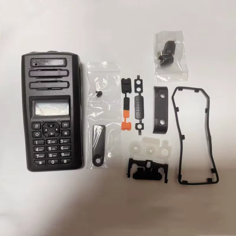 1 ensemble de boîtier de remplacement, couvercle avant avec boutons de clavier pour KENWOOD NX-3320 