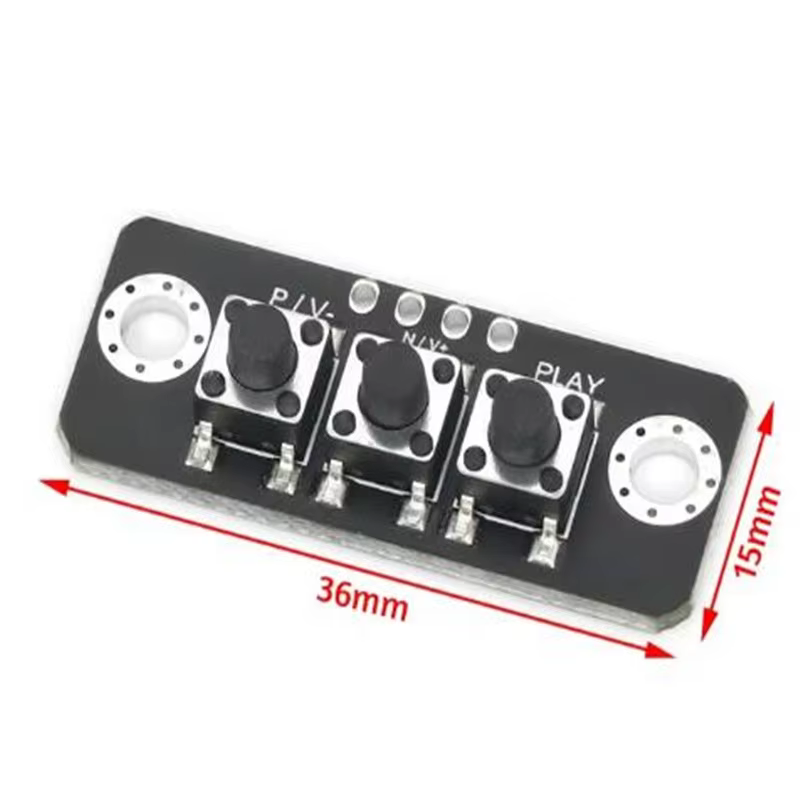 Module de bouton indépendant 3/4/5 bits, Module de bouton externe MCU, carte à boutons Micro-interru