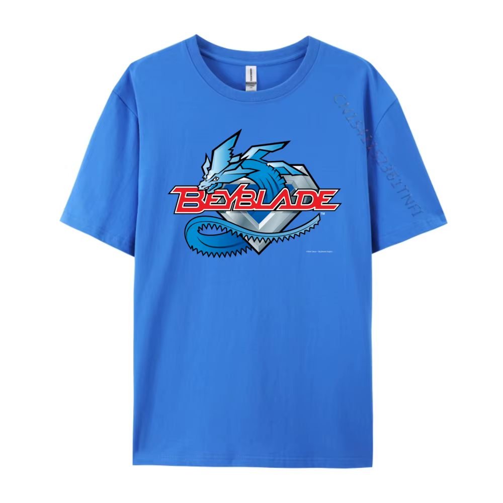 Beyblade génération 1 t-shirt de luxe foncé hommes t-shirts Vintage de haute qualité rue