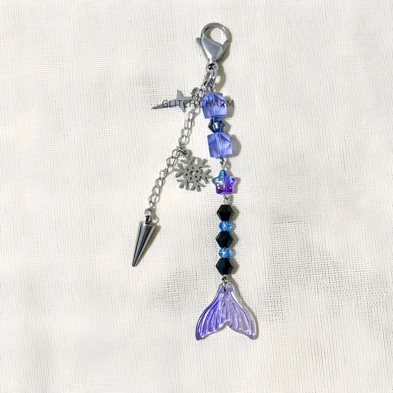 Accessoires d'inspiration Genshin Impact |   Sirène mignonne |   Bijoux de cosplay anime |   Porte-c