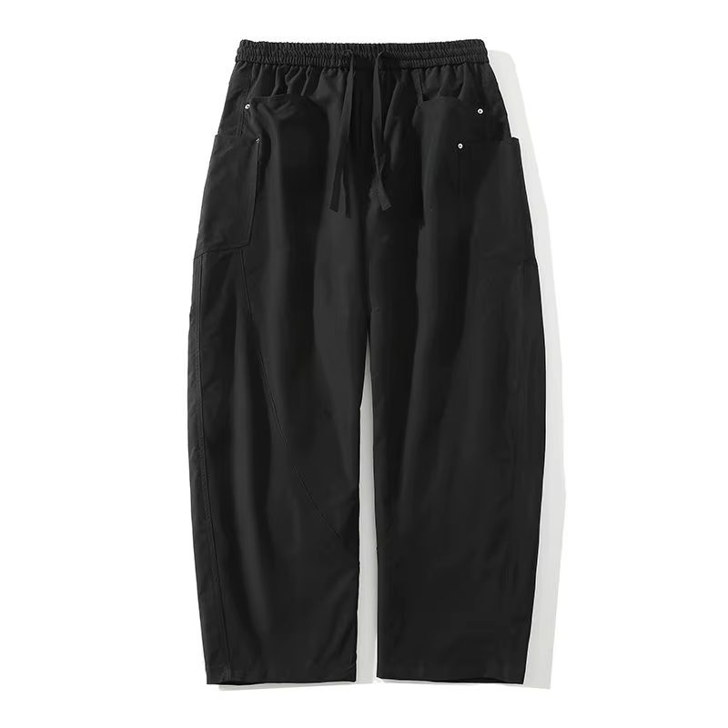 Pantalon de jogging décontracté pour homme été 2026 – Coupe décontractée, style cargo, taille élasti
