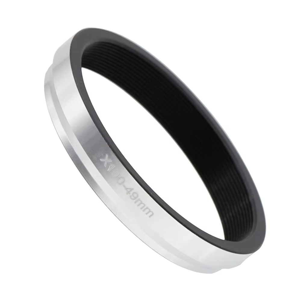 Anneau adaptateur de filtre 49mm pour appareil photo série Fujifilm X100 X100S X100T X100F X100V X10