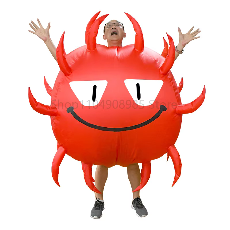 Costume de Virus gonflable, Costumes de Cosplay, accessoire de spectacle sur scène sur le thème des 