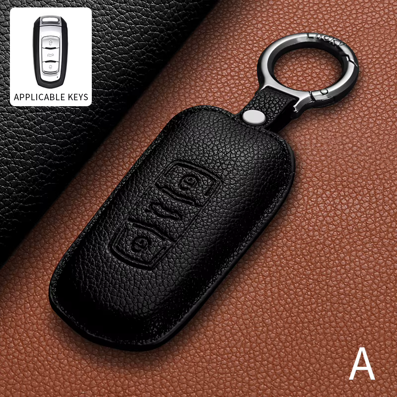 Étui en cuir pour clé de voiture, accessoires pour Geely Emgrand 7 GX3 Atlas GS NL3 Gili EX7 GT Monj