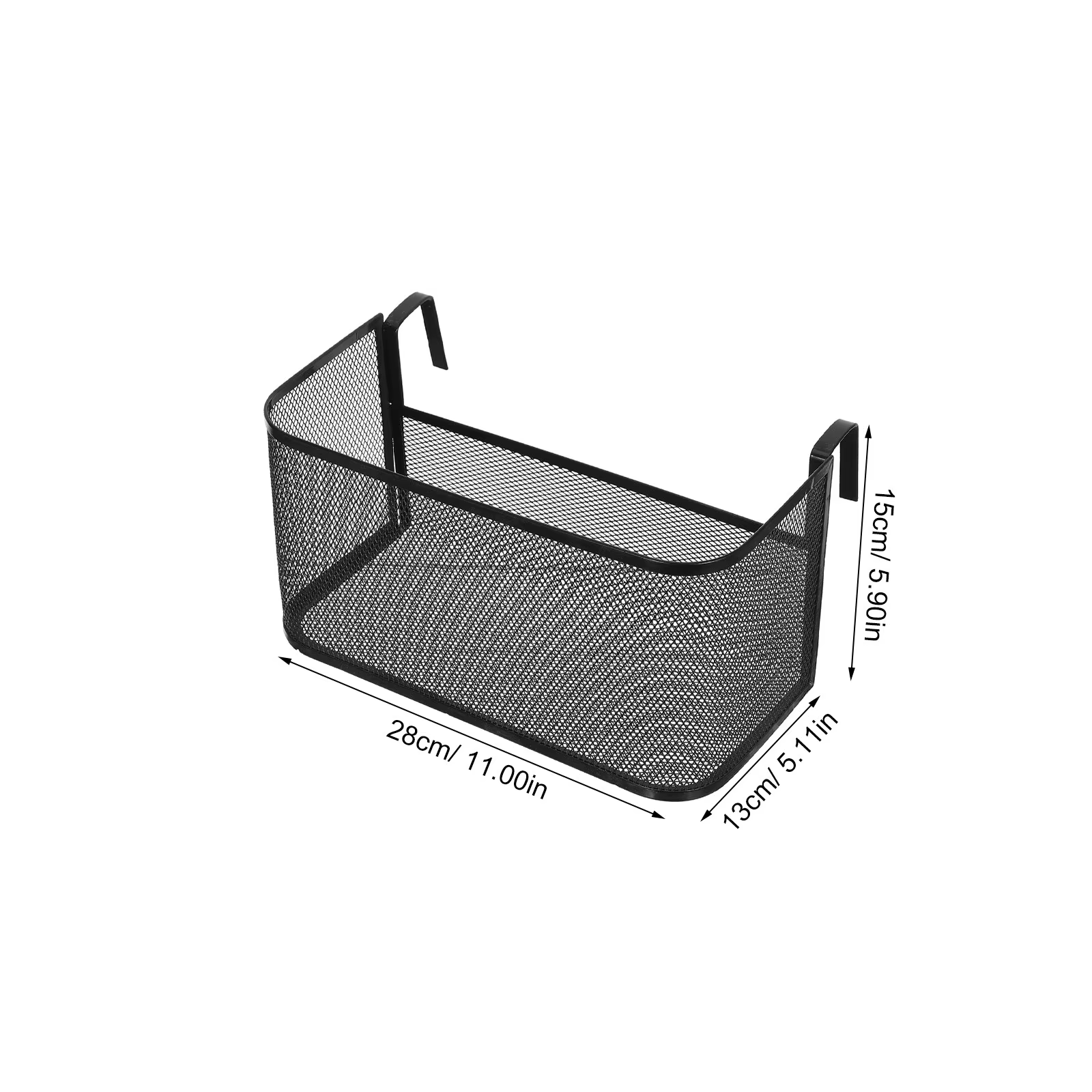 Panier suspendu en métal pour lit de dortoir, organisateur de rangement latéral pour lit superposé, 