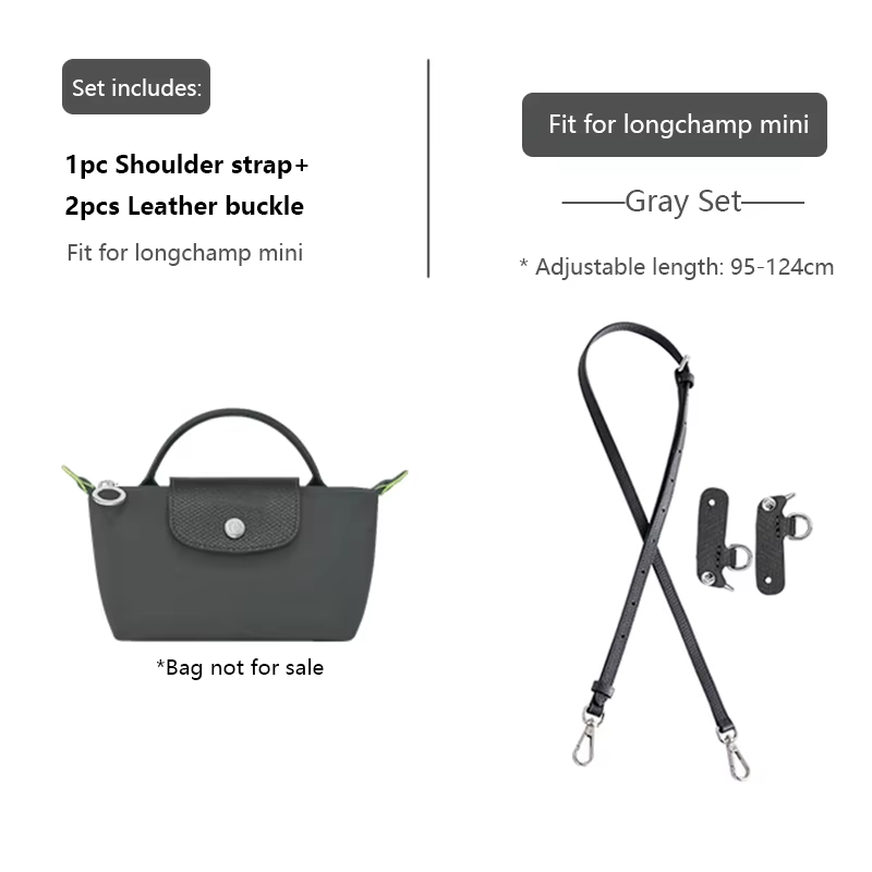 Sangle de sac à bandoulière de remplacement en cuir, sangle d'épaule de sac adaptée pour Longchamp M