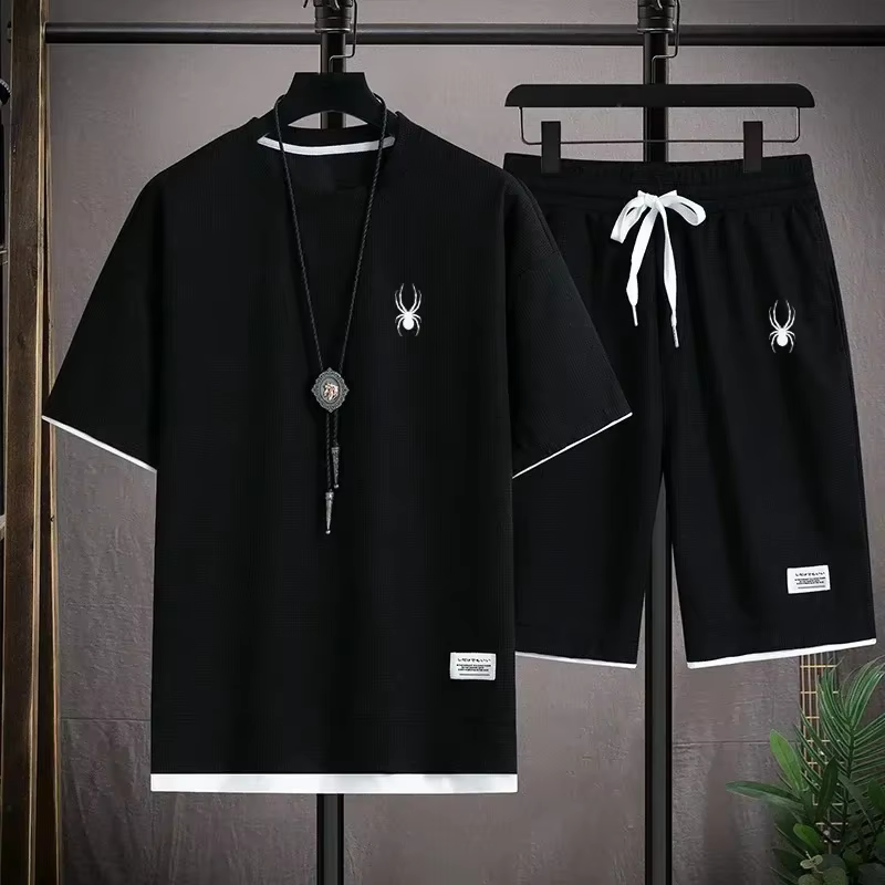 T-shirt à Manches Courtes pour Homme, Décontracté, Mode Coréenne, Été