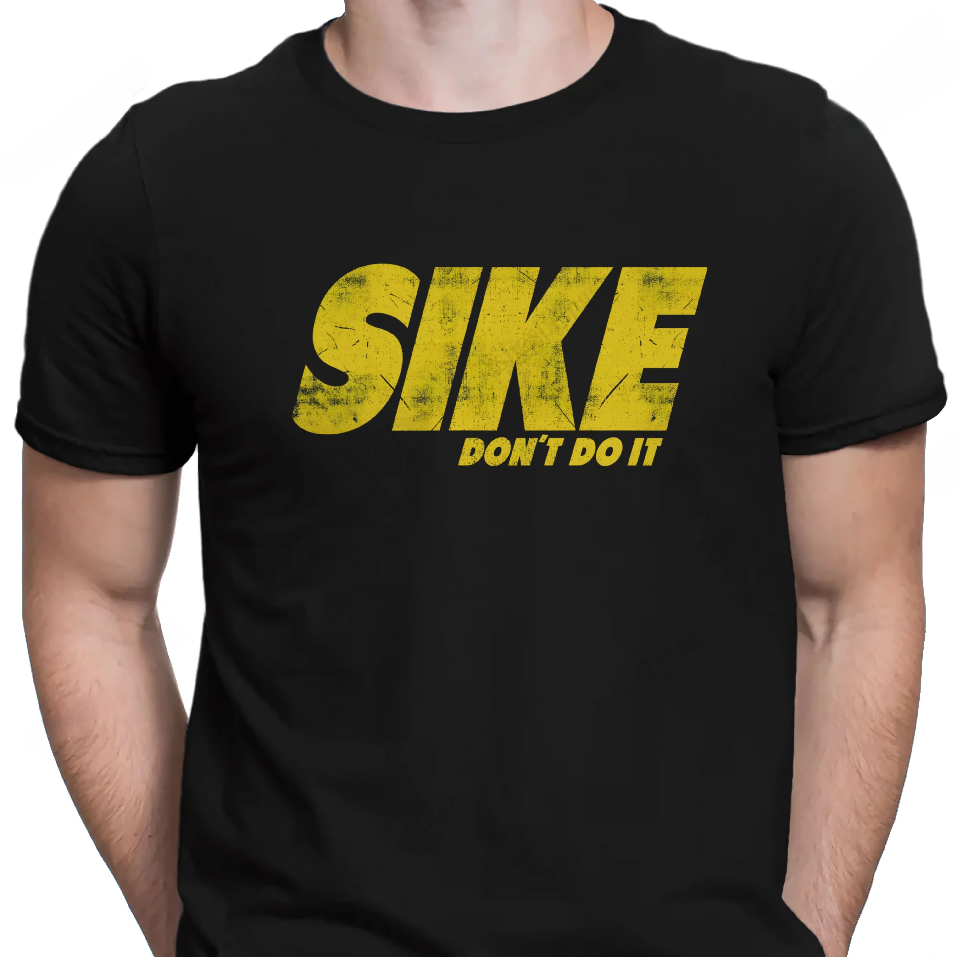 T-shirt SIKE, DON'T DO IT, drôle, Diary of A Wimpy Kid, en coton de qualité supérieure, style décont