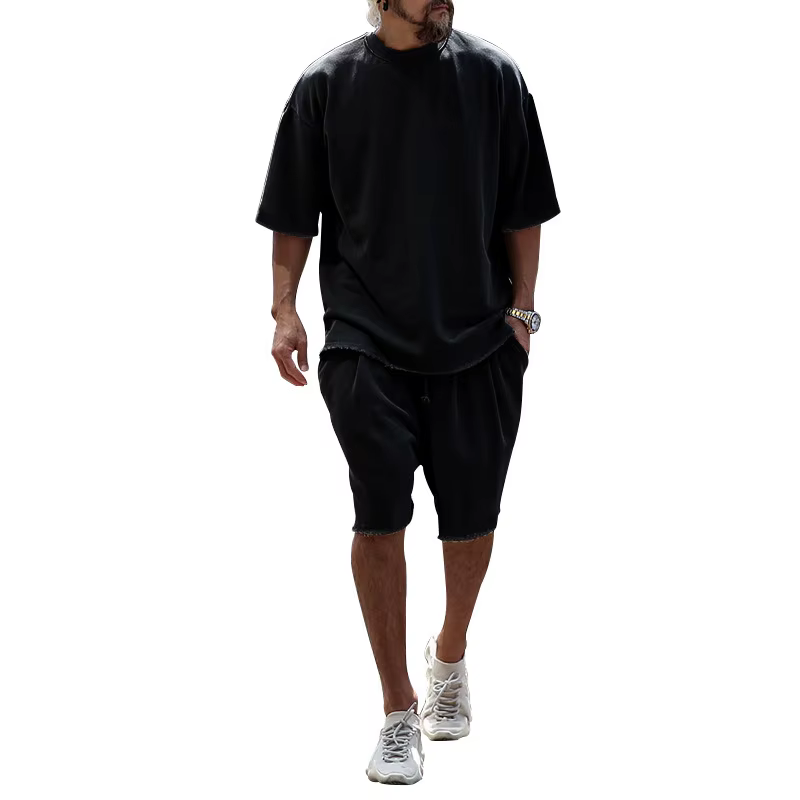 Ensemble pour hommes mode survêtement sweats pour hommes entraînement Jogging ensemble Sport costume