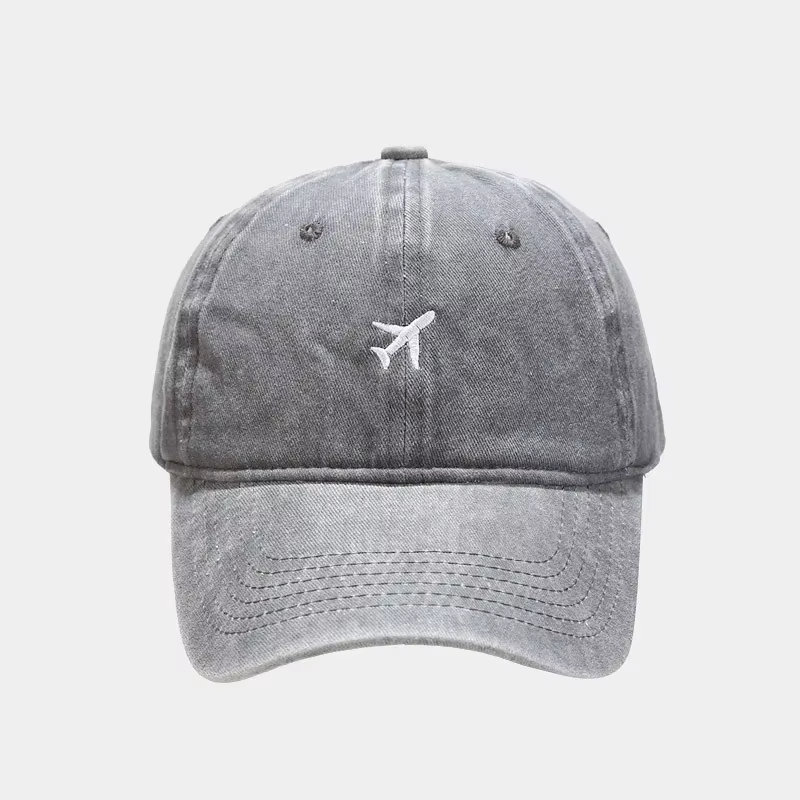 Casquettes de Baseball en coton brodées d'avion réglables pour hommes et femmes, chapeaux de camionn