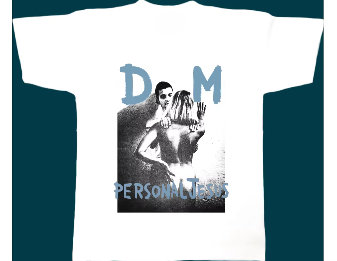 DM British Electronic Group Depeche Mode Music Art T-shirt décontracté d'été pour hommes et femmes, 