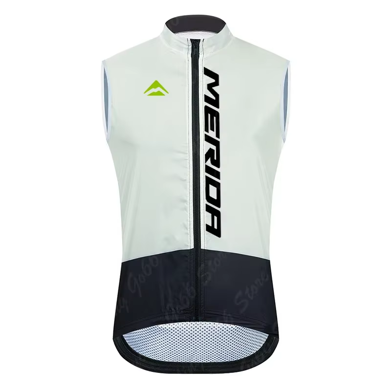 Merida hommes sans manches Gilet de cyclisme maille Ciclismo permet de maillot de corps coupe-vent v
