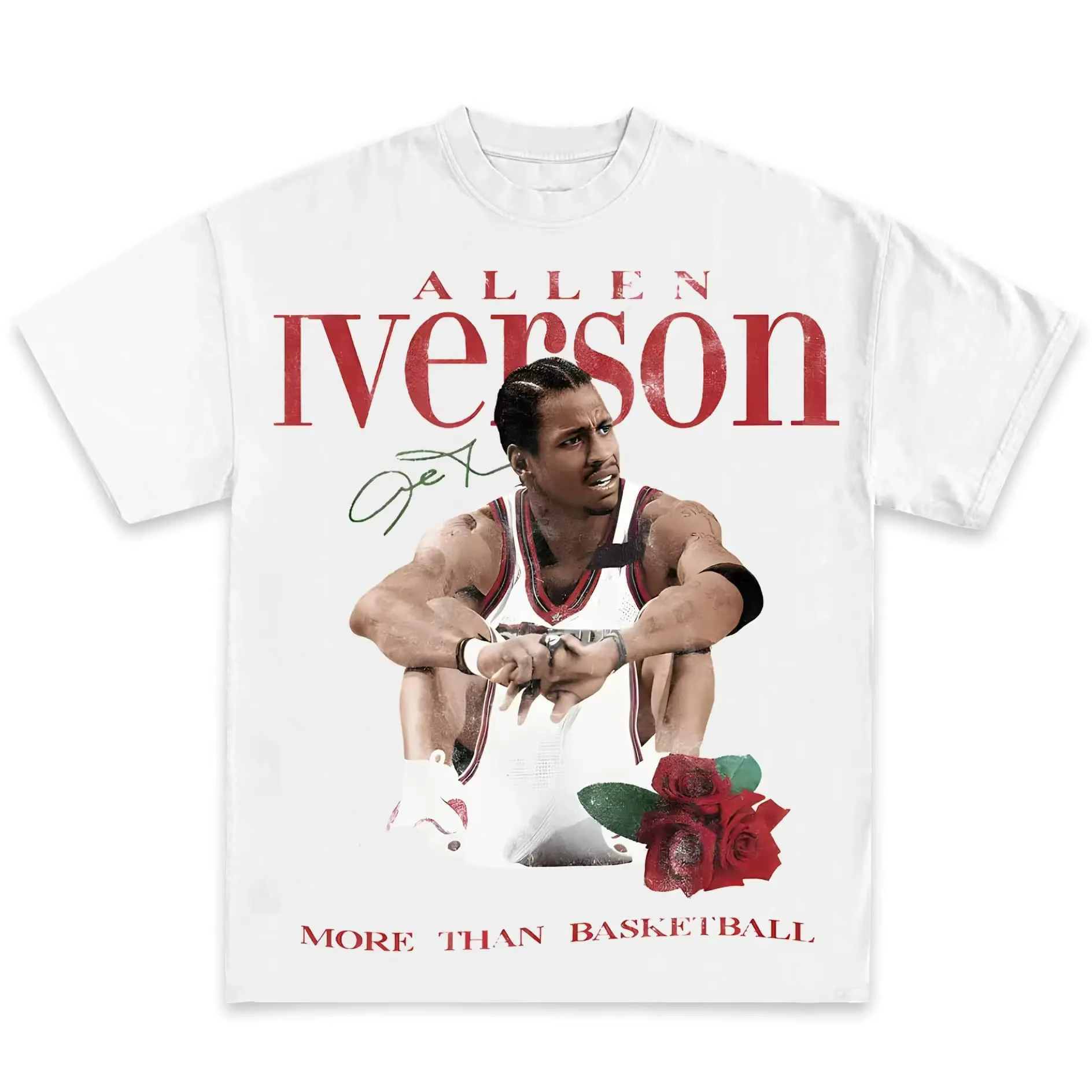 Collection de T-shirts graphiques vintage Pop Culture, streetwear américain, rap, basketball, hip-ho
