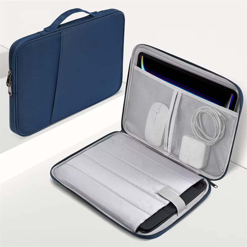 Étui pour ordinateur portable avec poignée imperméable et antichoc pour Macbook Air 11 12 13 13,6 po