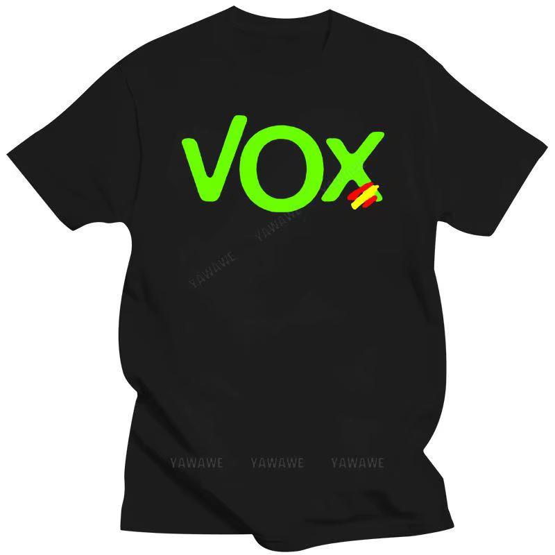 Vêtements pour hommes T-Shirt-T-Shirt-Roly Logo Vox espagne Est mode T-Shirt coton T-Shirt hommes mo