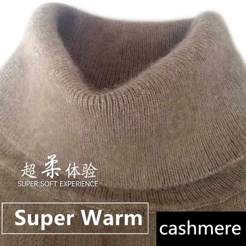 Cachemire col roulé hommes pull vêtements pour 2024 automne hiver jersey hombre pull homme hiver pul