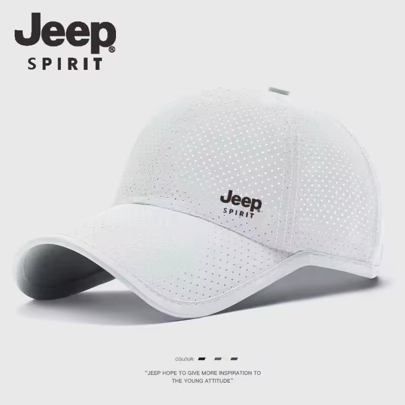 Casquette de baseball JEEP - Chapeau en maille respirante unisexe de haute qualité, chapeau de solei