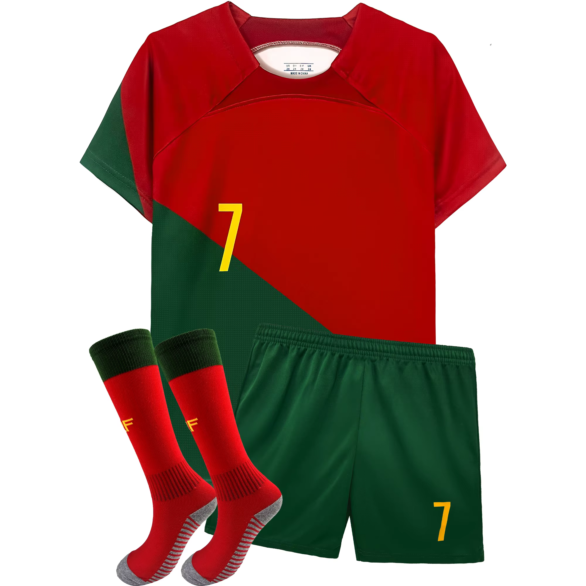 Maillots de Football pour enfants, 7 fans de sport de Football pour garçons et filles, chemises et s