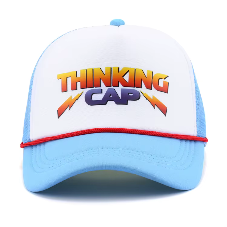 Casquettes Dustin rétro en maille, casquettes de camionneur respirantes pour l'été, casquettes de ba