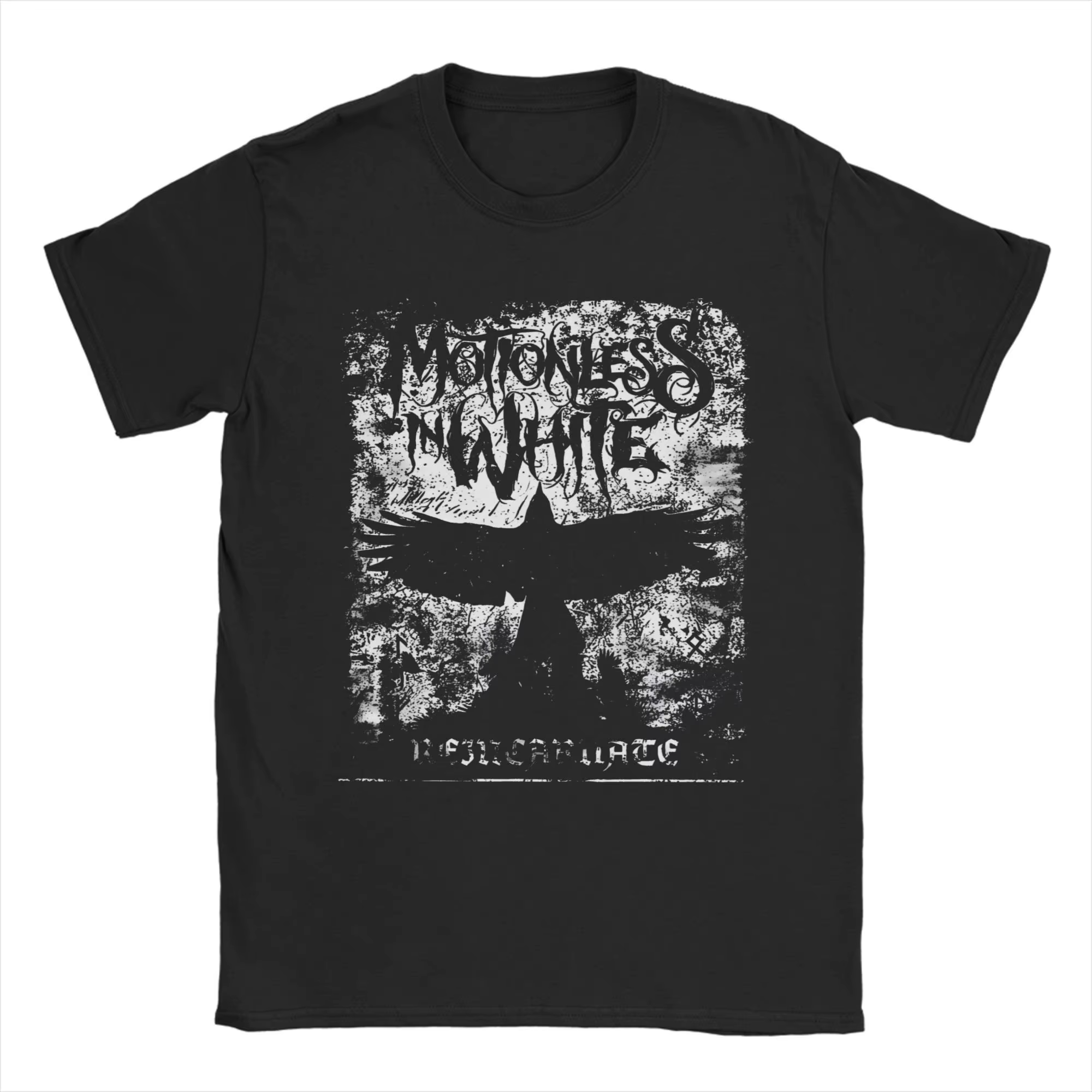 T-Shirt blanc sans mouvement pour hommes, 100% coton, tendance, Cool, décontracté, manches courtes, 
