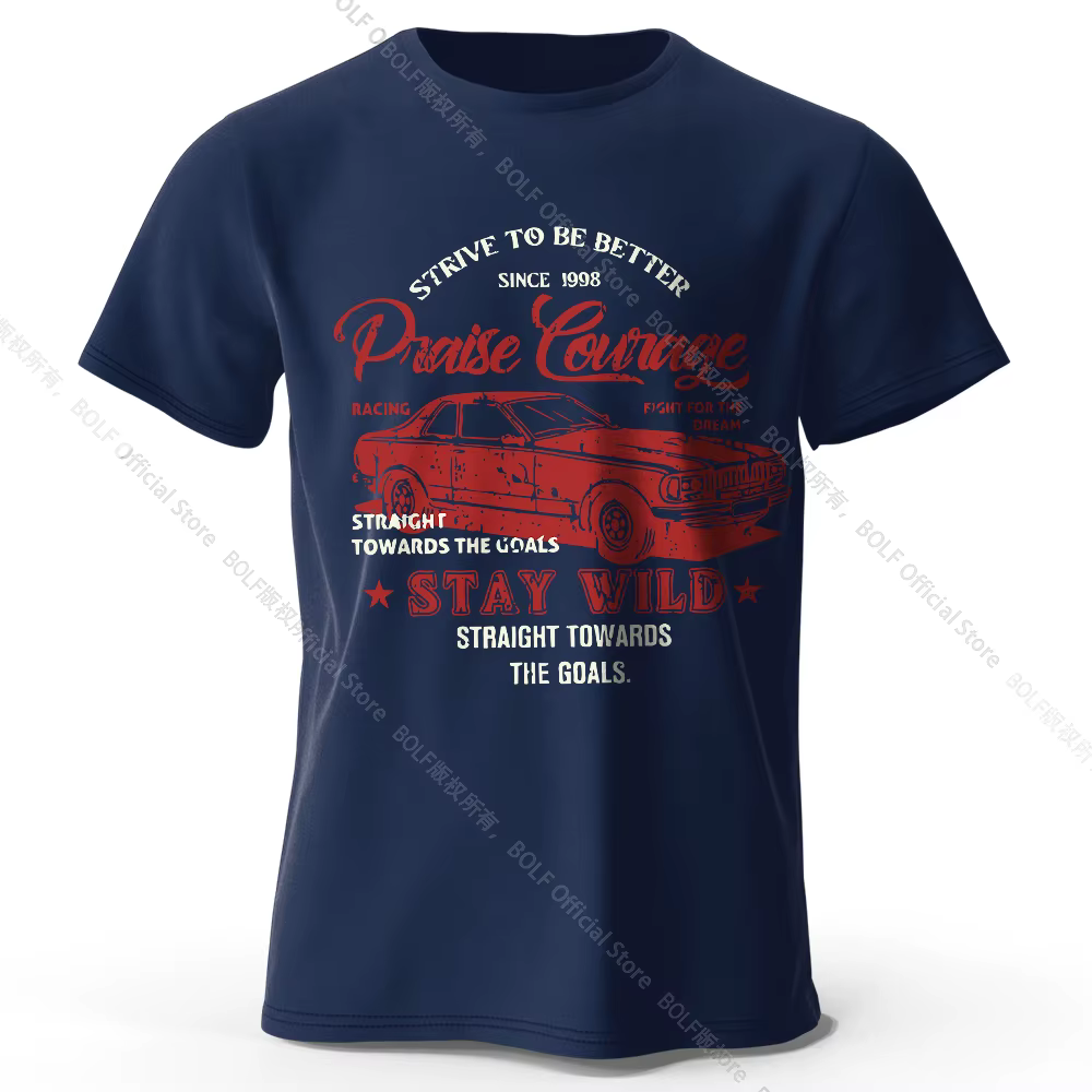 T-Shirt imprimé voiture ancienne pour hommes et femmes, 100% coton, surdimensionné, Vintage, graphiq