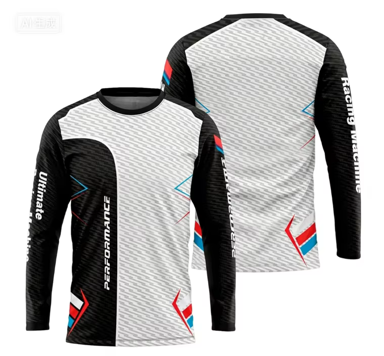 Hauts à manches longues pour hommes et femmes, vêtements pour moto, vélo de montagne, respirant, séc