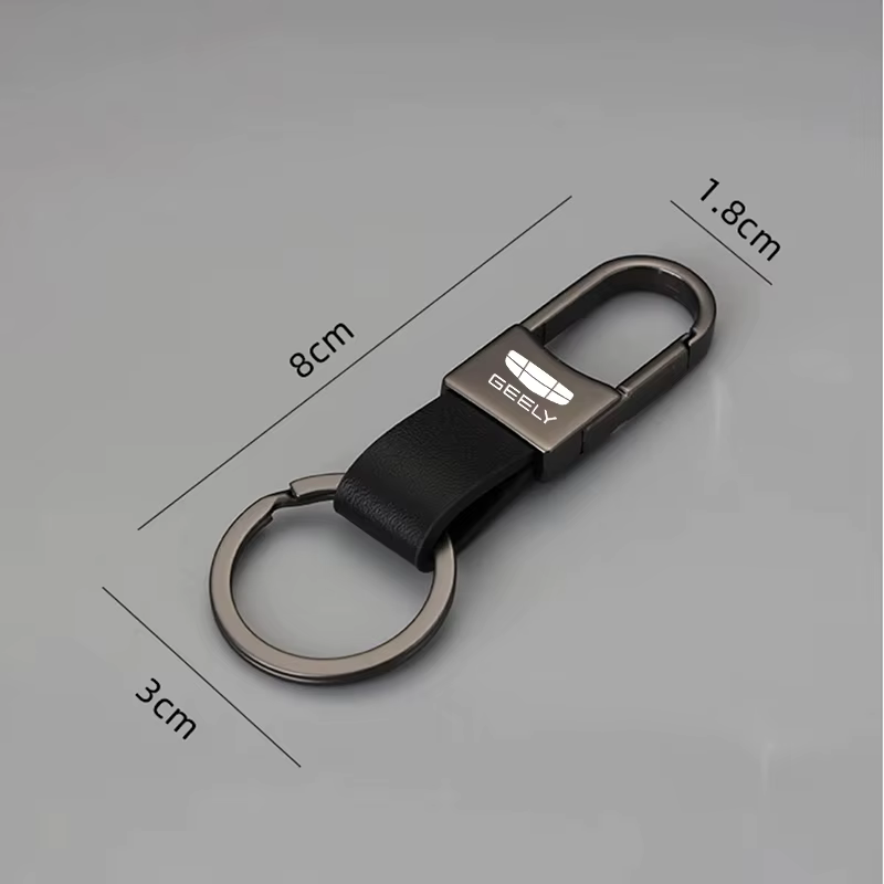 Porte-clés en cuir pour GEELY Emgrand, série GEELY, accessoires de voitures, haute qualité, GS GL, g