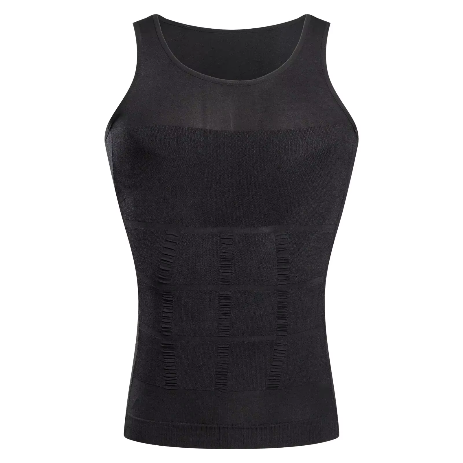 INSELLE hommes corps Shaper minceur Compression gilet maillot de corps sans couture taille formateur