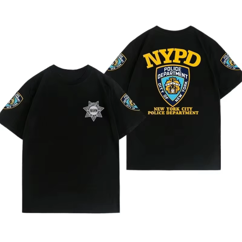 T-shirt tactique NYPD identifié, porté par les fans et les passionnés de PL à New York – Vêtements p