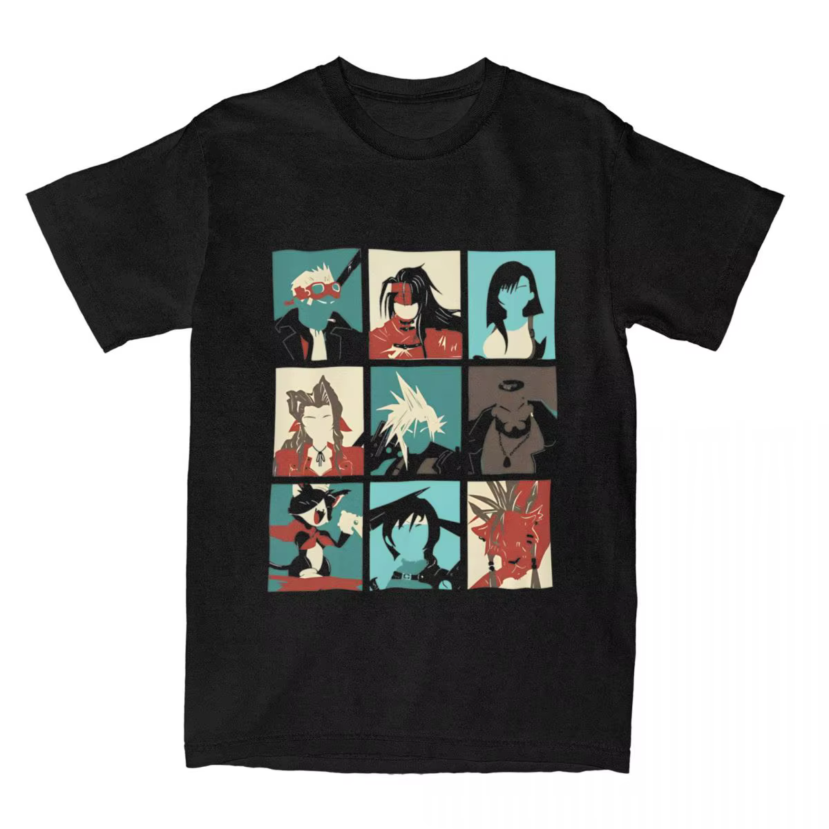 T-Shirt en Coton Rétro à Col Rond pour Homme, Affiche de Jeu, Y2K, Plage, Hip Hop, Offre Spéciale