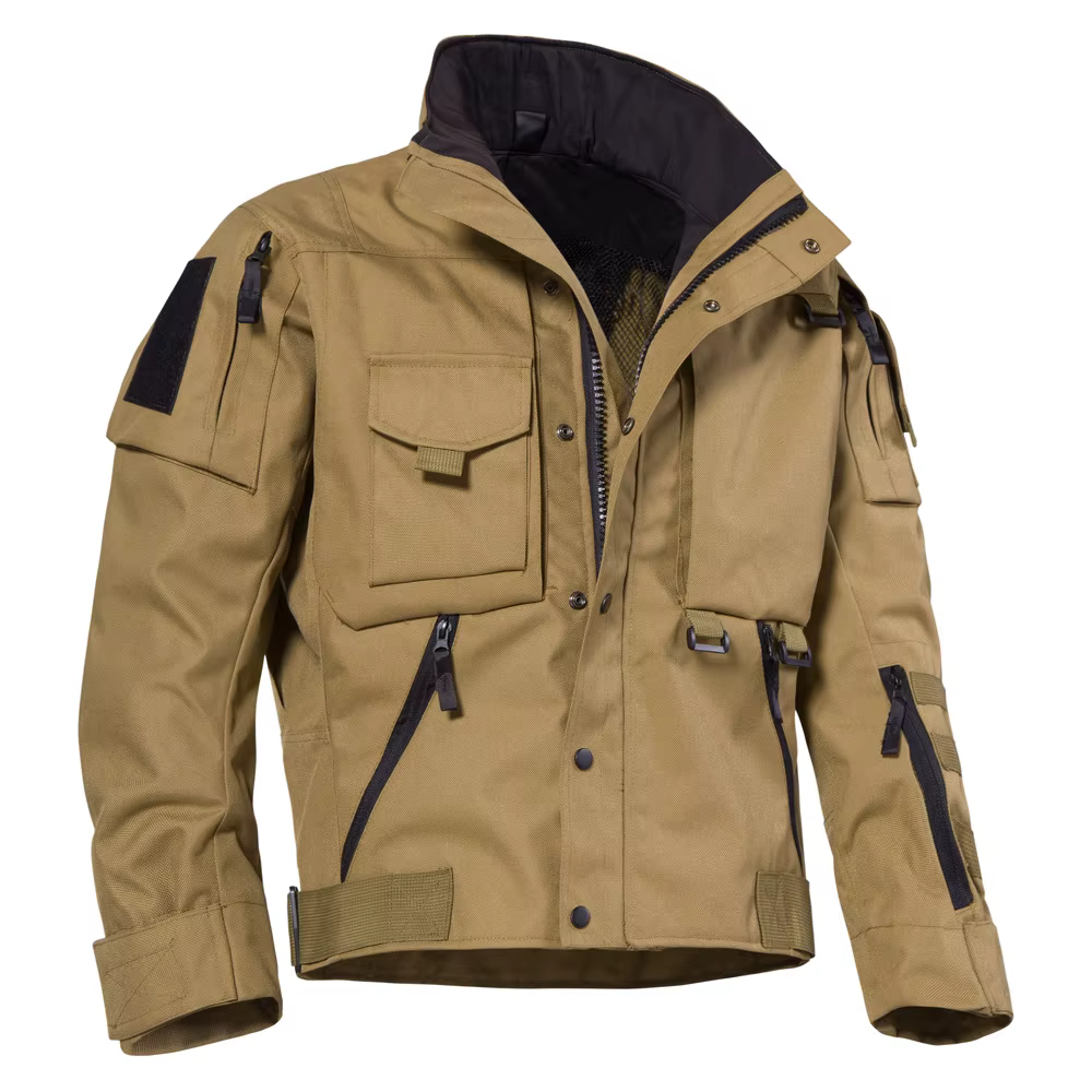 Taille ue 4.0 moto tactique Cargo veste hommes en plein air imperméable dur randonnée veste multi-po