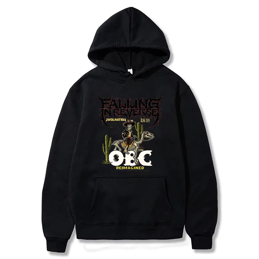 Sweat à capuche imprimé graphique réimaginé OBC pour femmes et hommes, vêtements à capuche, pull déc