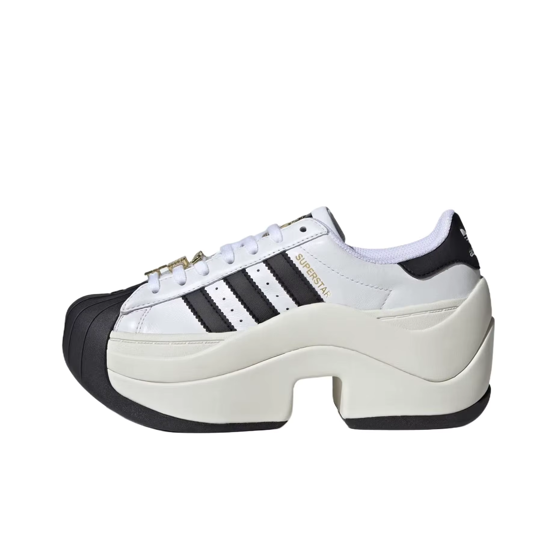 Baskets Adidas Originals à rayures superstar JR9895