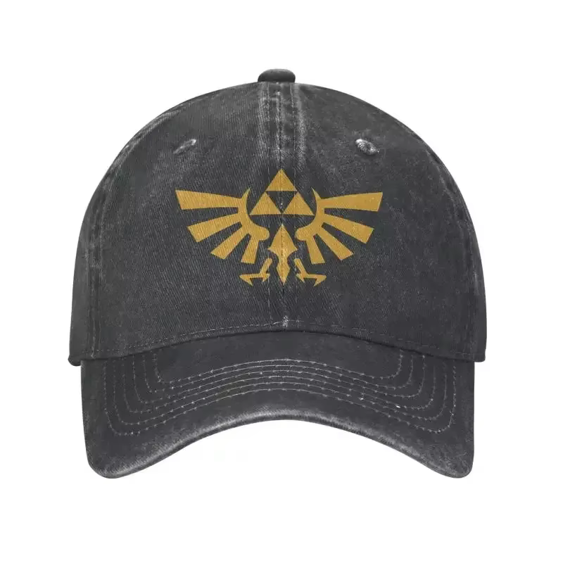 Casquette de Baseball unisexe classique en coton Zelda Legends, chapeau de papa réglable pour Gamer 