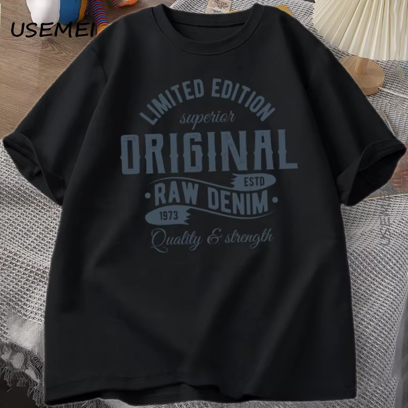 T-shirt d'été à manches courtes et col rond pour homme, vêtement de styliste, en coton, avec lettres