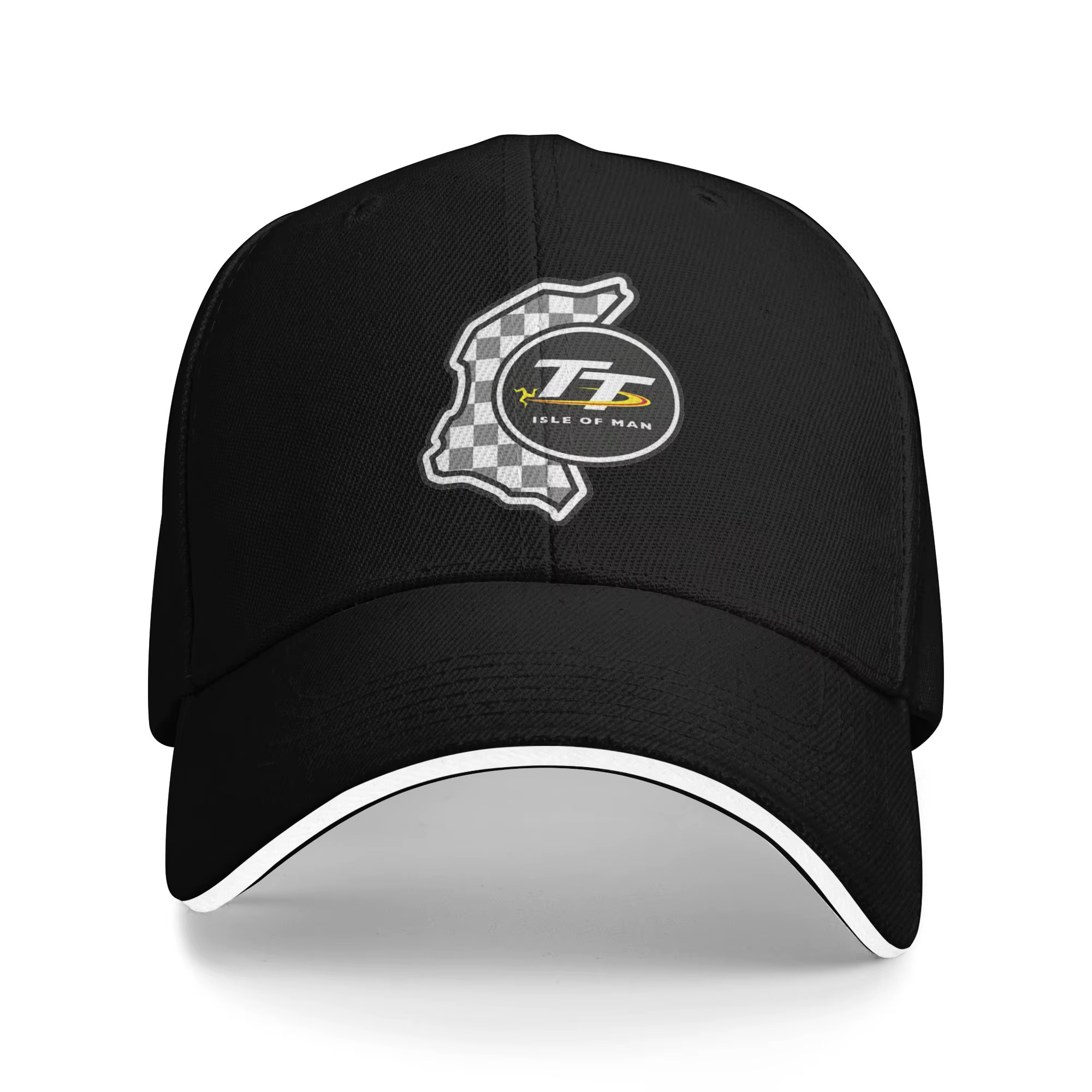 Casquette de baseball personnalisée Isle of Man TT pour femmes et hommes, respirante, pour courses d