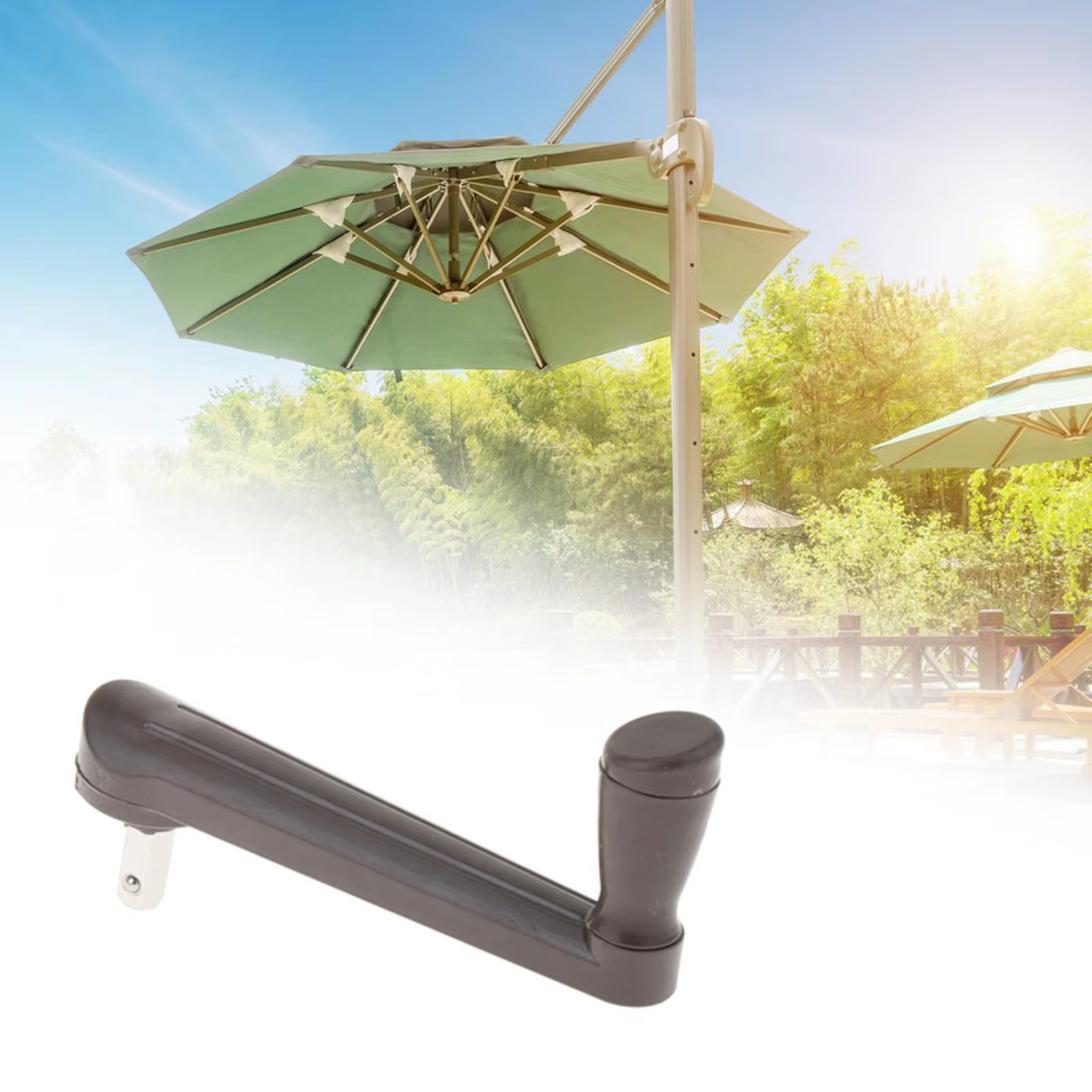 Accessoires de parasol de patio, pièces de rechange de parasol, parasol, extérieur robuste