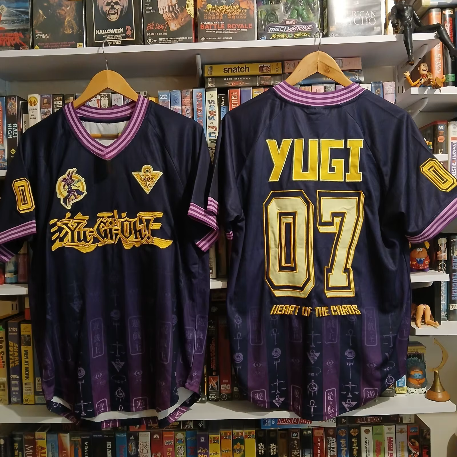 Nwt Yu Gi Oh Yugioh officiel extérieur Harajuku Y2K rue à la mode hommes et femmes T-Shirts Football