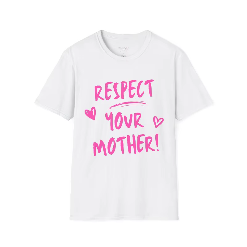 T-shirt graphique inspiré de Harry Styles - Respecte ta mère ! T-shirt d'été unisexe en coton ample 
