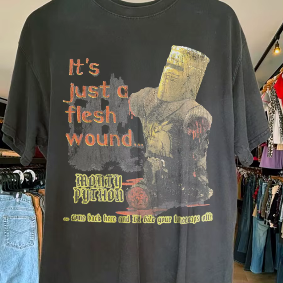 T-shirt à manches courtes en coton imprimé, décontracté, à thème sportif, noir délavé, vintage, prom