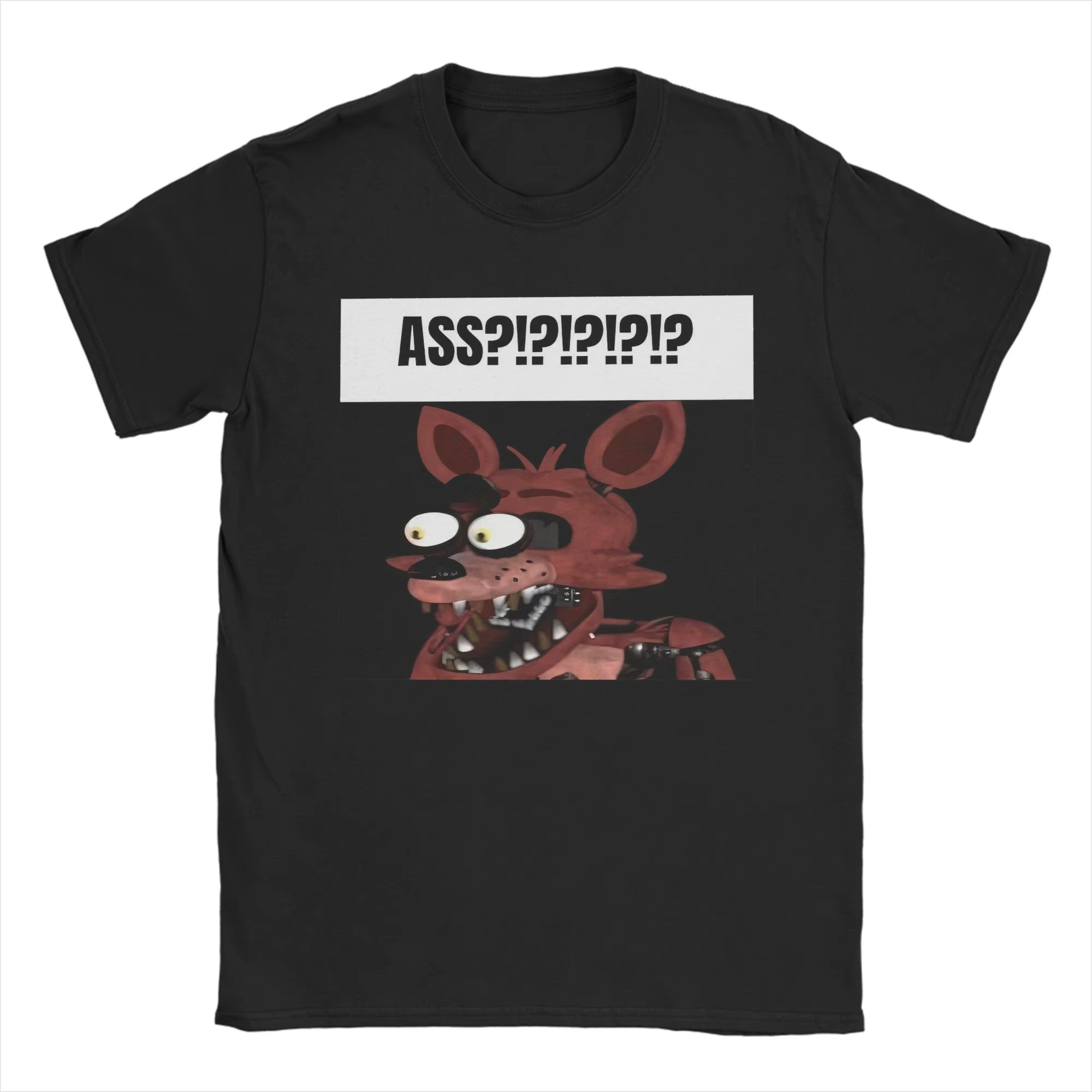 Hommes FNAF At Freddys T-Shirt 100% coton vêtements Unique à manches courtes col rond t-shirts idée 
